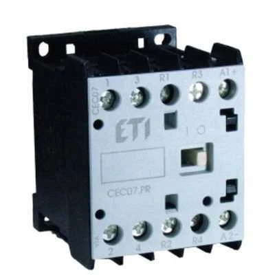 ETI variklio kontaktorius ETI Polam 004641090 miniatiūrinis CEC016.10 230V-50/60Hz