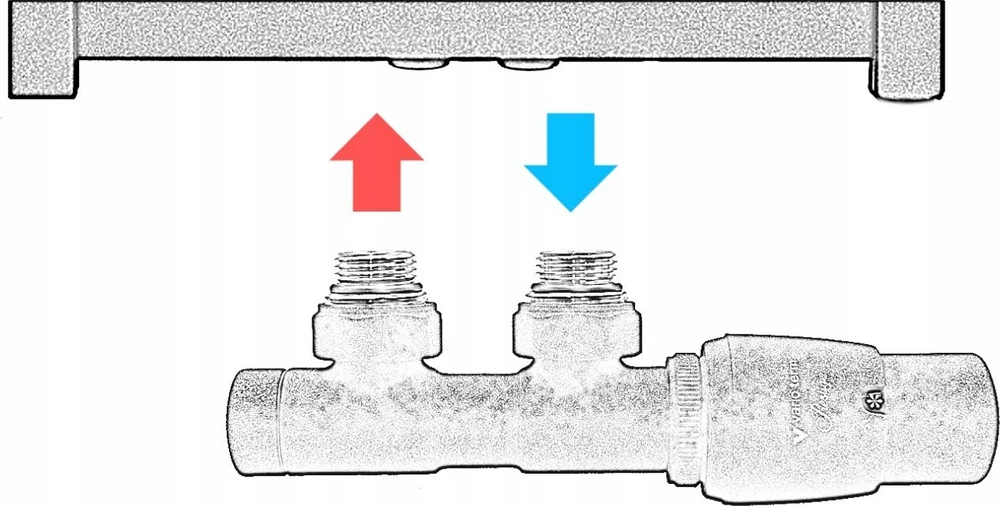 Varioterm Montavimo rinkinys ALL IN ONE, TWINS kampinis, dešinysis, mat juoda (pex)