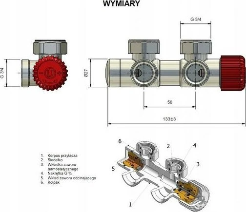 Varioterm Montavimo rinkinys ALL IN ONE, TWINS kampinis, dešinysis, mat juoda (pex)