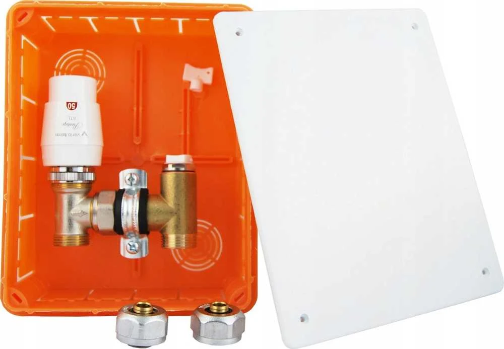 Vario Term RTL LimitBox prijungimo rinkinys (baltas dangtelis)