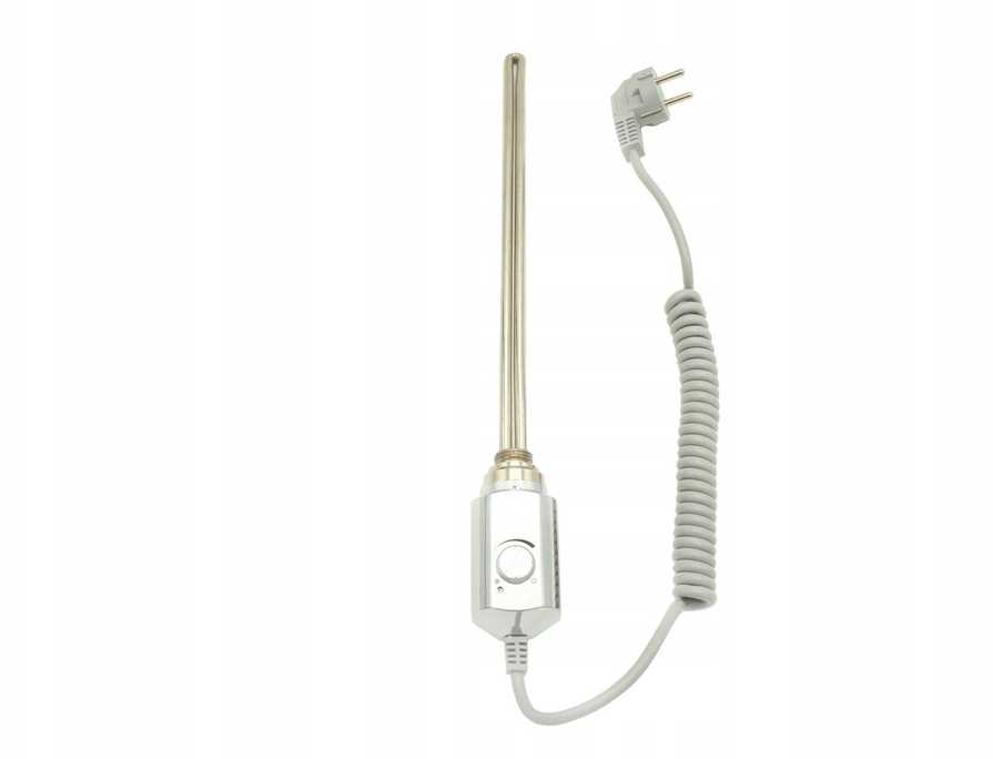 Vonios radiatorius Varioterm VONIOS KAMBARIO ŠILDYTUVAS SU TERMOSTATU RD10 600W CHROME VOLUX // GRŁ-V-RD10.600CH