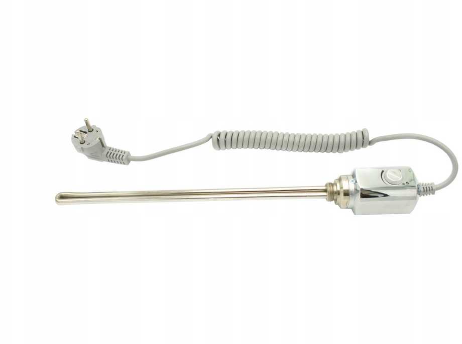 Vonios radiatorius Varioterm VONIOS KAMBARIO ŠILDYTUVAS SU TERMOSTATU RD10 600W CHROME VOLUX // GRŁ-V-RD10.600CH