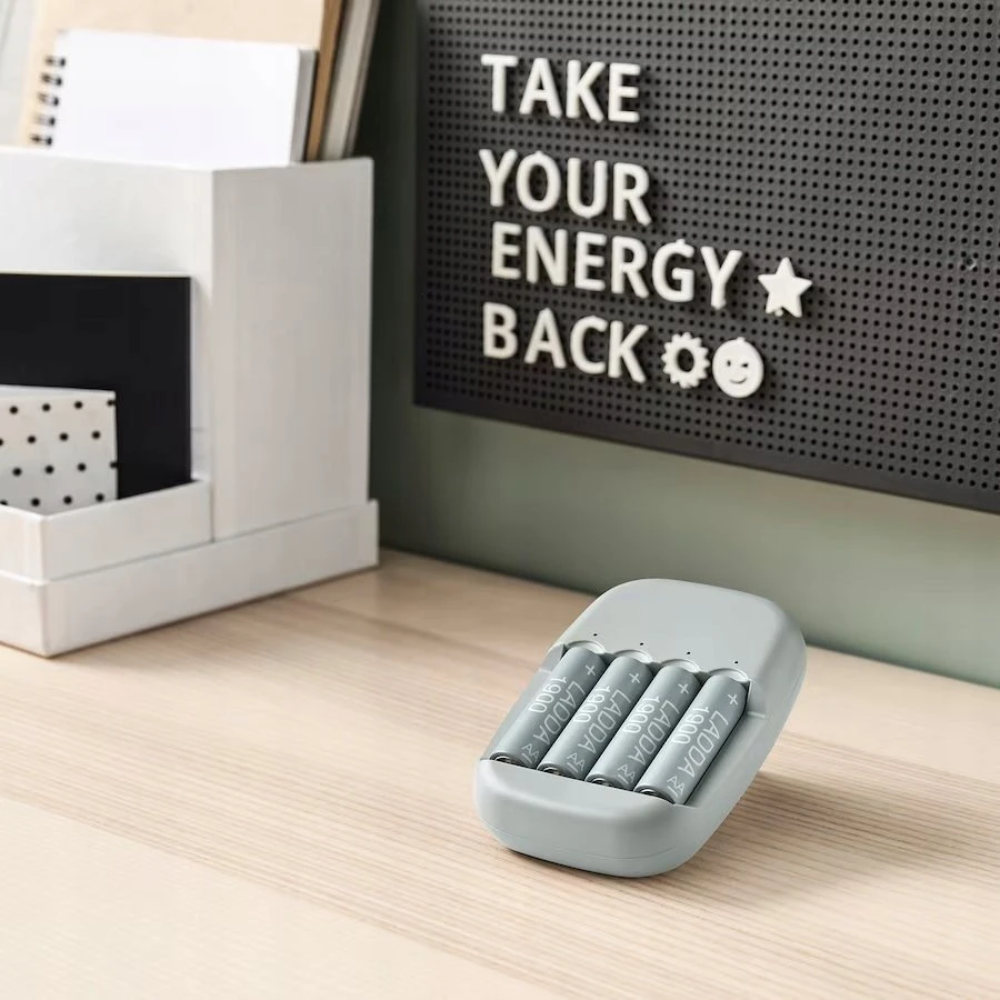 Varta Akumuliatoriai IKEA LADDA AAA 750mAh 4 vnt. NiMH Baterijos Akumuliatorinės
