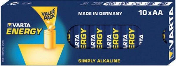 Varta Ag VARTA Energy Baterija Mignon AA LR6 10er mažmeninė dėžutė 04106229410