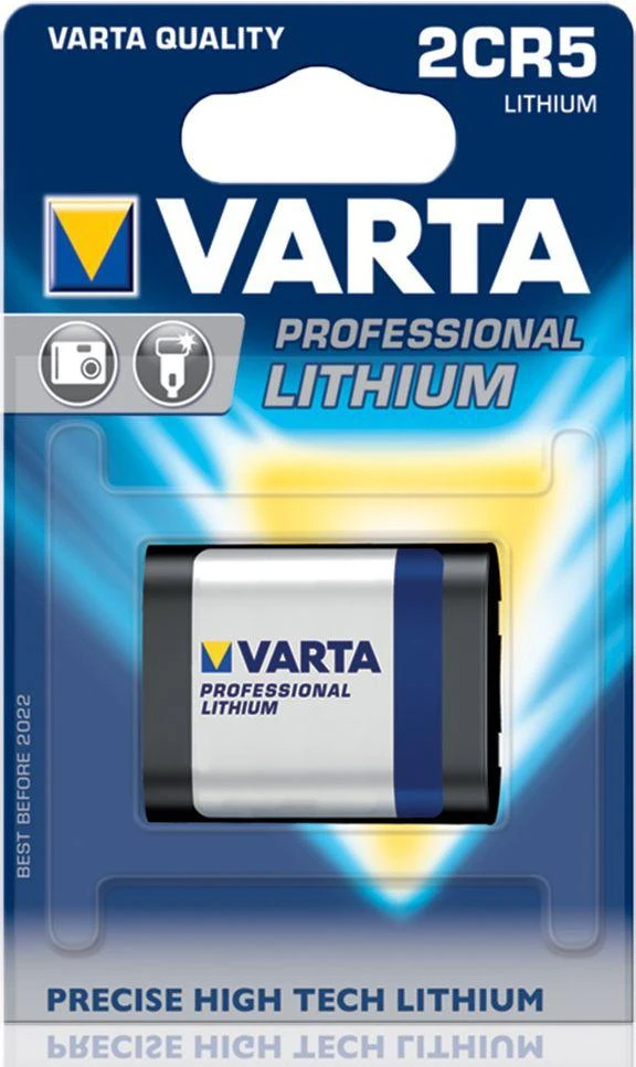 Varta 2CR5 6V ličio baterija pakuotėje