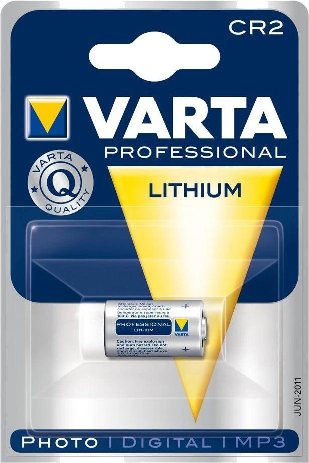 Varta Lithium CR2 3V 880mAh elementas 6206, 1 vnt.