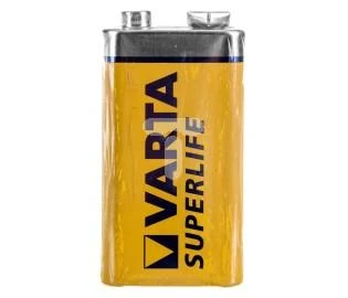Varta Super Heavy Duty 9V 6F22 baterija, 1 vnt.