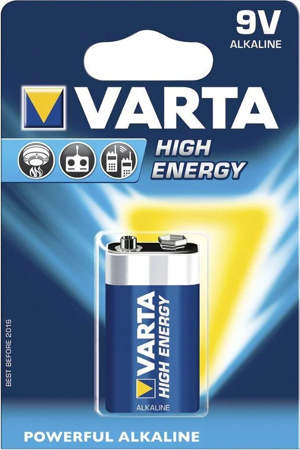 Varta Longlife Power 9V baterija, 1 vnt.