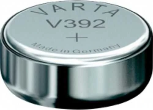 Varta sagos formos elementas V392 didelės srovės 1,55 V 38 mAh, 1 lizdinė plokštelė