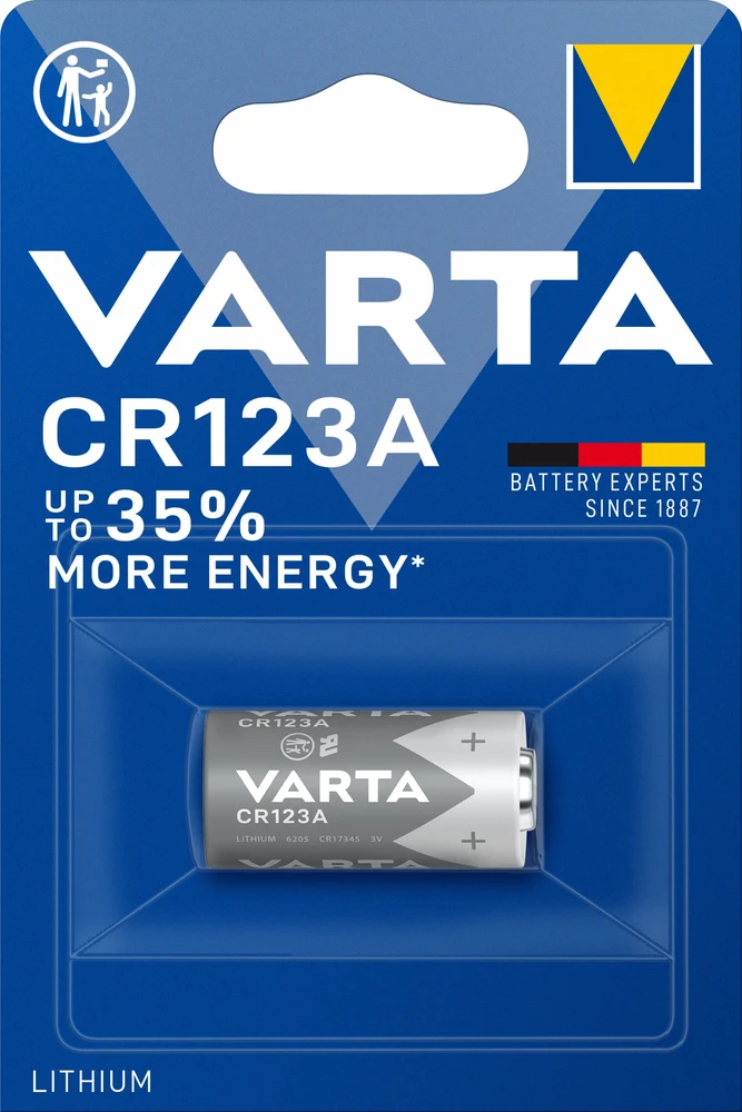 Varta Cr123A (6205 301 401)