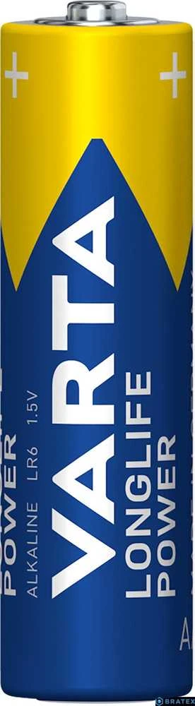 Varta AA tipo šarminė baterija iš arti