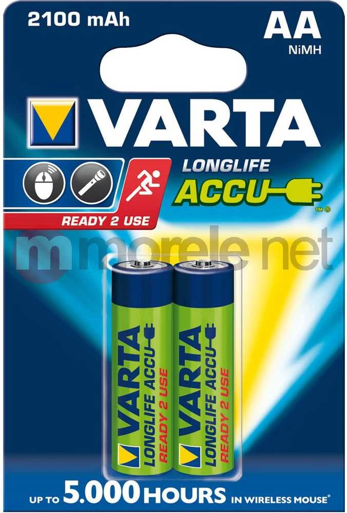 Varta Akumuliatorius LongLife AA / R6 2100mAh 2 vnt.