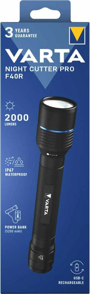Žibintuvėlis Varta Varta Night Cutter Pro F20R prožektorius