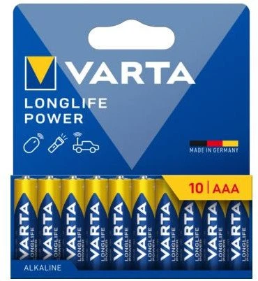 Varta Baterija LONGLIFE Power AAA NEU 10st.