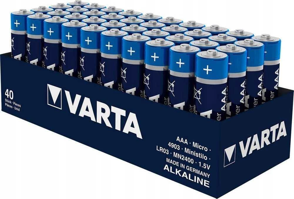 Varta Varta LONGLIFE Power (didelės energijos) AAA Micro 40 vnt.