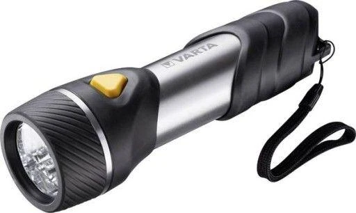 Varta Day Light Multi LED F20 Rankinis žibintuvėlis Juoda, Sidabras, Geltona