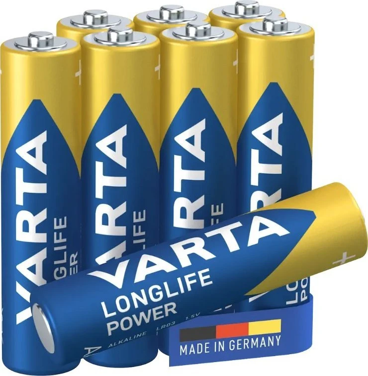 Varta Longlife Power AAA baterijų pakuotė