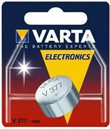 Varta V377 sidabro oksido baterija pakuotėje