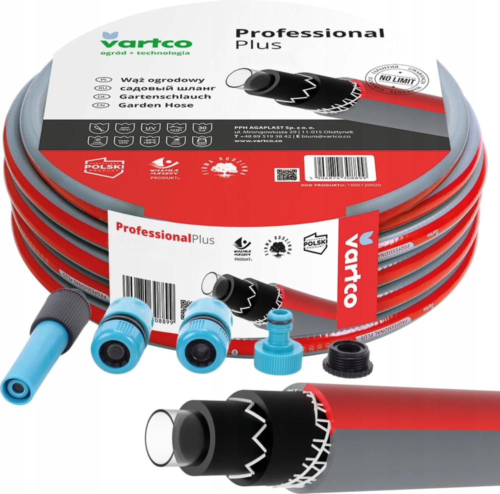 Žarna Vartco Professional Plus sodo žarna 3/4" 20 m