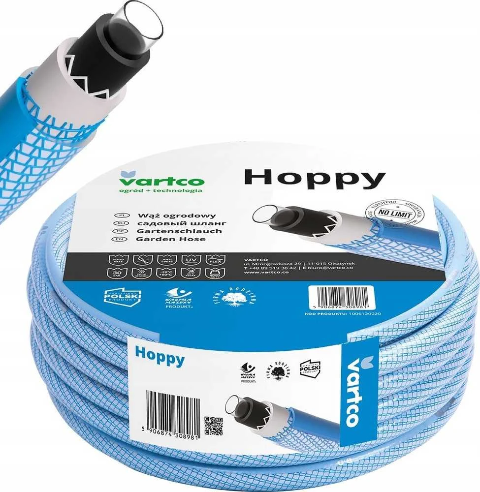 Laistymo žarna Vartco Hoppy; 3/4''; 30 m