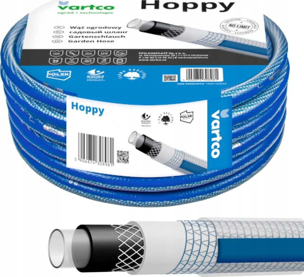 Laistymo žarna Vartco Hoppy; 3/4''; 30 m