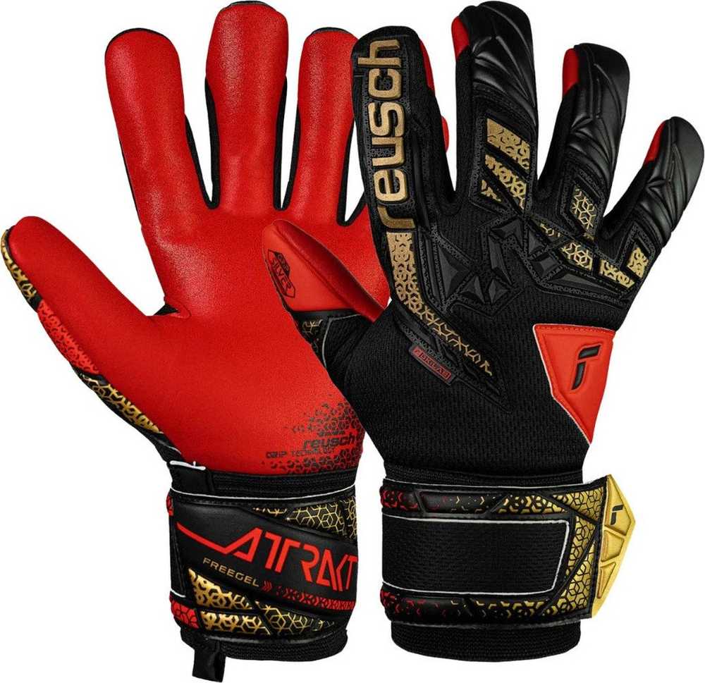Reusch Attrakt Freegel Sidabrinis Jr 5572235 7075 Vartininko pirštinės