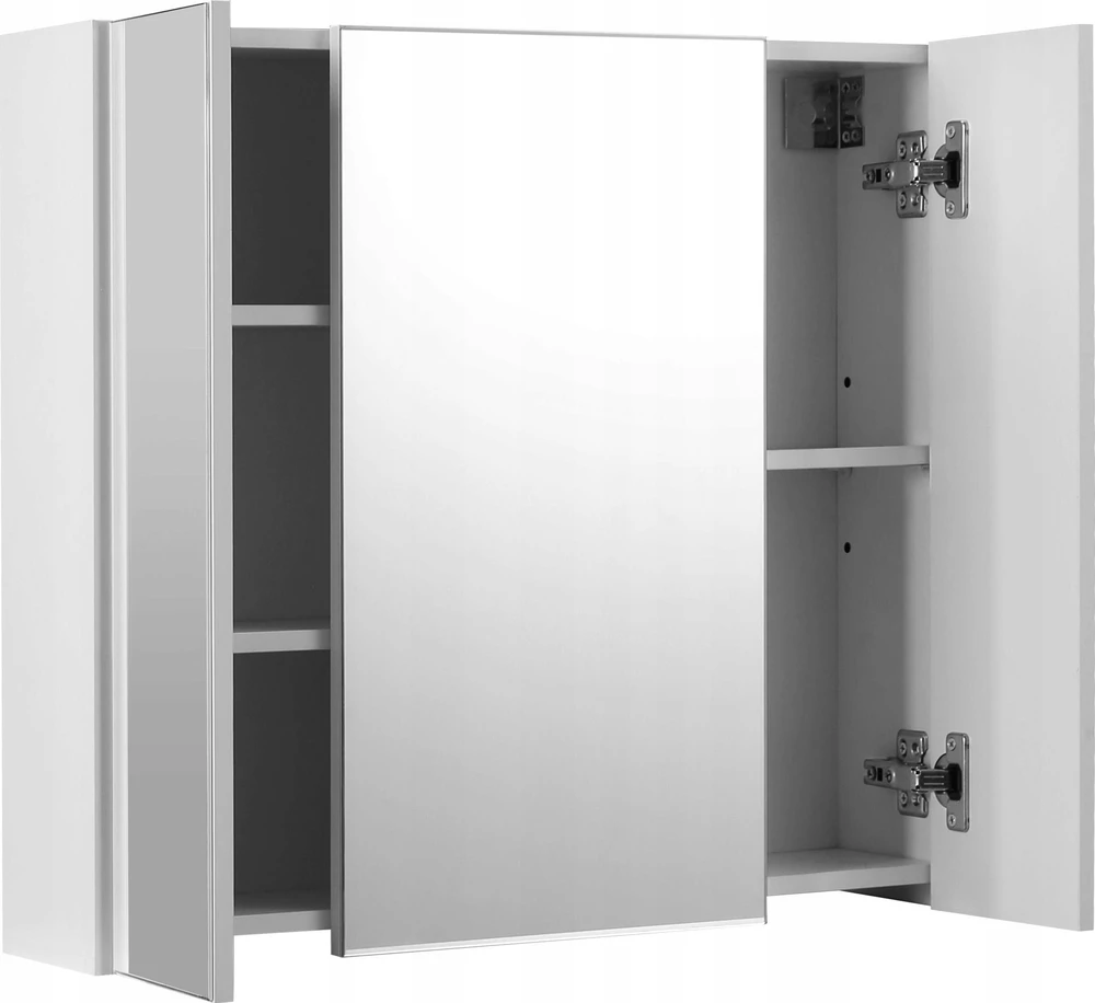 Vasagle Spiegelschrank baltas
