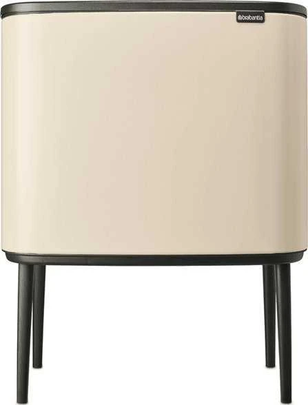 Šiukšlių dėžė Brabantia Bo Touch, 3 x 11 l, Šviesaus smėlio spalvos