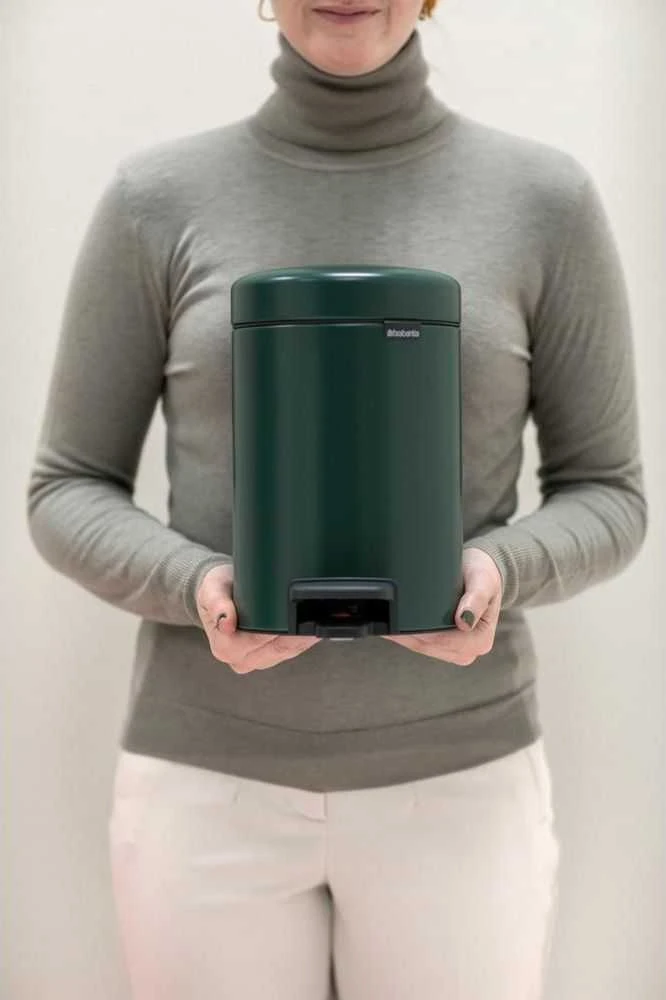 Brabantia atkritumu tvertne ar pedāli NewIcon, 3l, pine žalias