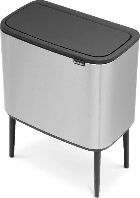 Šiukšlių dėžė Brabantia Bo Touch, 36 l, plieno spalvos