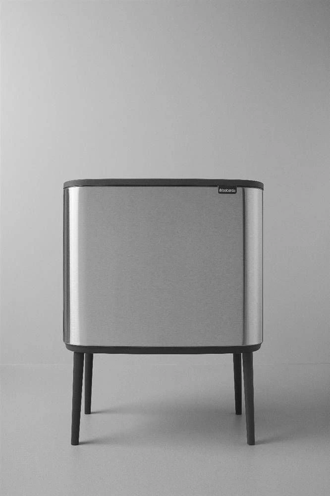Šiukšlių dėžė Brabantia Bo Touch, 36 l, plieno spalvos
