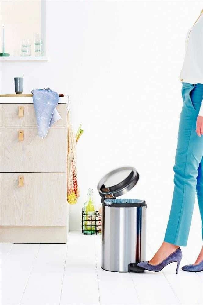 Šiukšliadėžė Brabantia 12 L, 11 20 41 satino