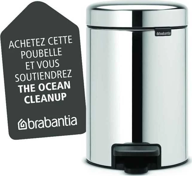 Šiukšliadėžė Brabantia 3 L 11 31 47 chromo