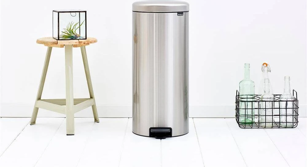 Brabantia Pedal Bin Newicon 30,0 L plieno matinis FPP