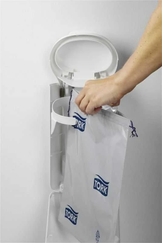 Šiukšliadėžė Tork Mini Bin B3 (564000), 5 l, baltos spalvos, plastikinė