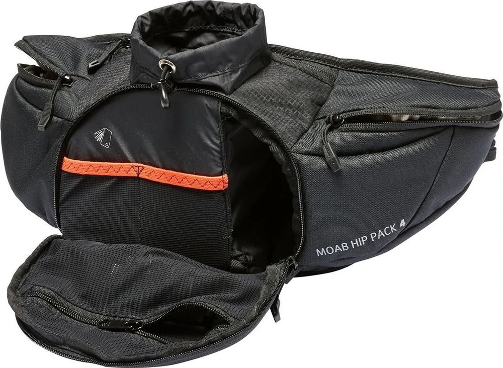 Dviračio juosmens kuprinė Vaude Moab Hip Pack 4 - juoda