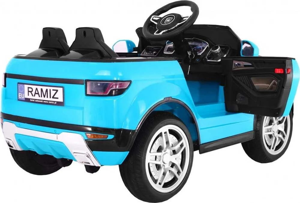 Ramiz Elektrinė mašina vaikams Rapid Racer mėlynos spalvos