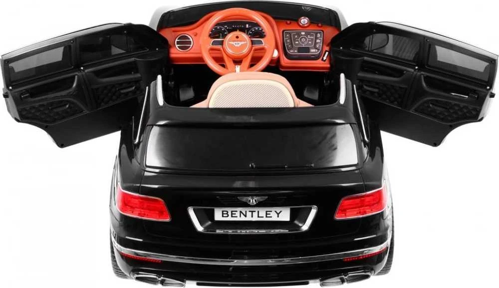 Ramiz Elektromobilis Bentley Bentayga, juodas