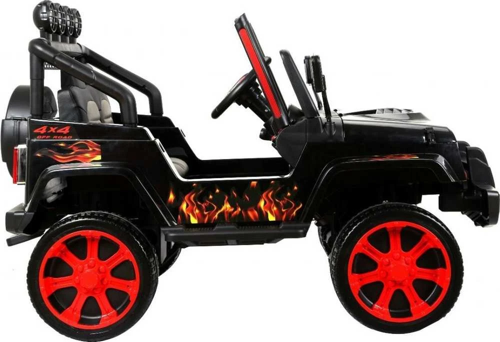 Ramiz Elektromobilis Raptor Drifter 4x4, Flames