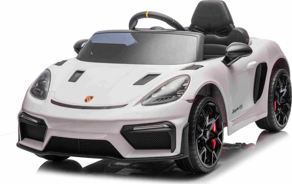 Elektromobilis Porsche 718 MP4, Baltas