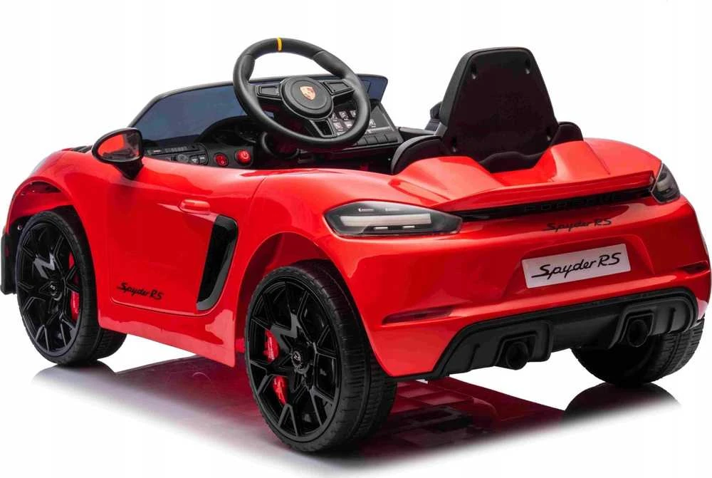 Ramiz Elektromobilis Porsche Spyder RS 718, Raudona