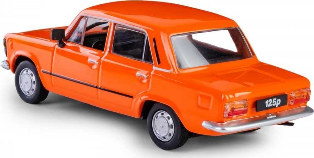 Daffi Model PRL Fiat 125P MR oranžinė K-593 15934