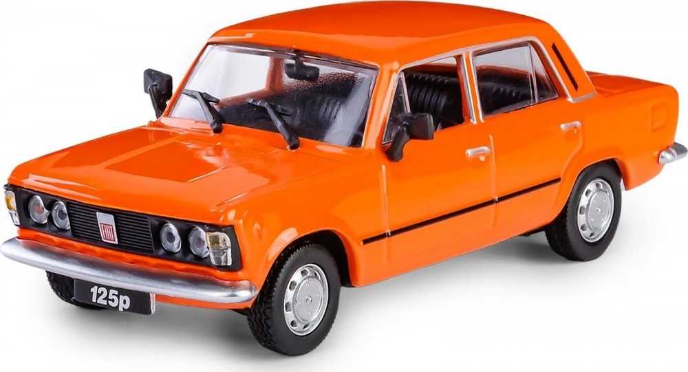 Daffi Model PRL Fiat 125P MR oranžinė K-593 15934