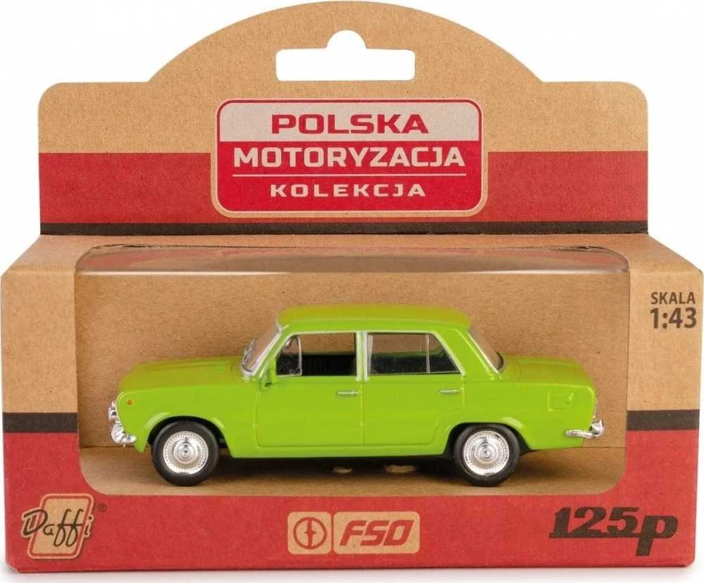 Daffi Važiuoklė PRL Fiat 125p žalia