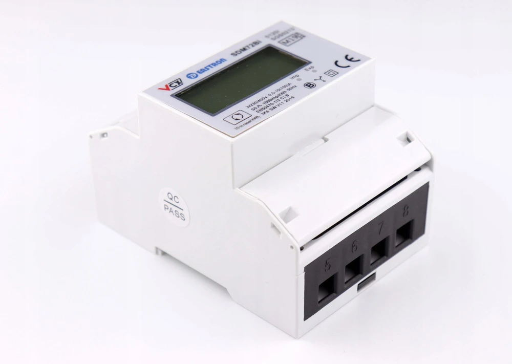 VCX Carruzzo Electric Meter (MID) 3-Phase 230V, 100A, Bi-dir