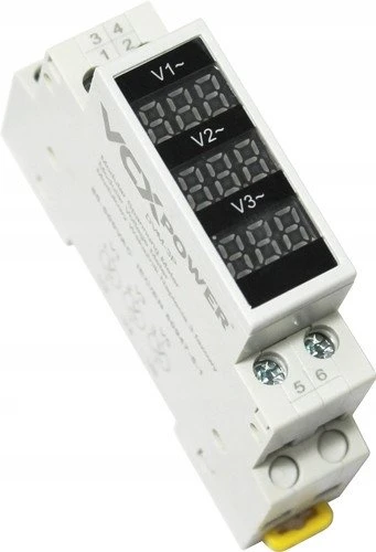 VCX DVM 3 fazių modulinis įtampos indikatorius