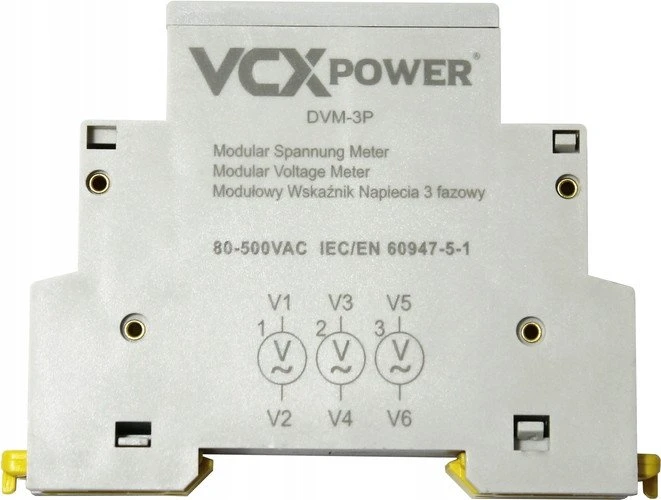 VCX DVM 3 fazių modulinis įtampos indikatorius