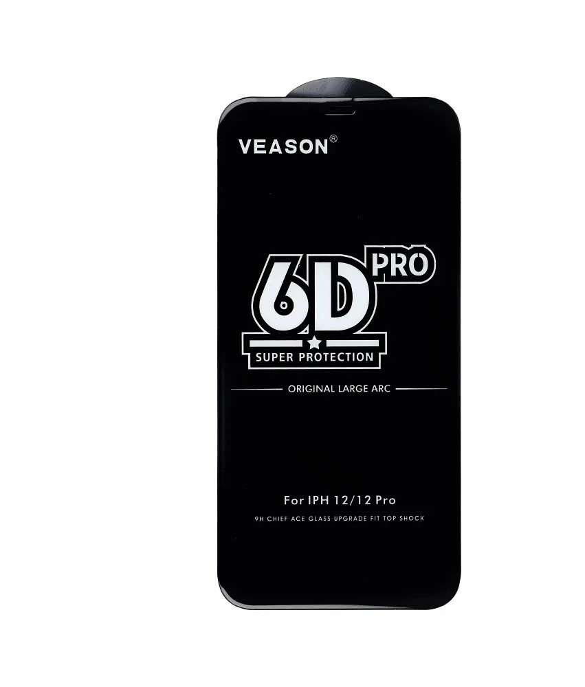 6D Veason Pro Glass - for Motorola G86 / G86 POWER juodas
