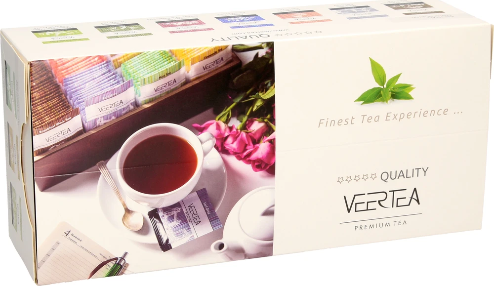 Veertea arbatos rinkinio pakuotė