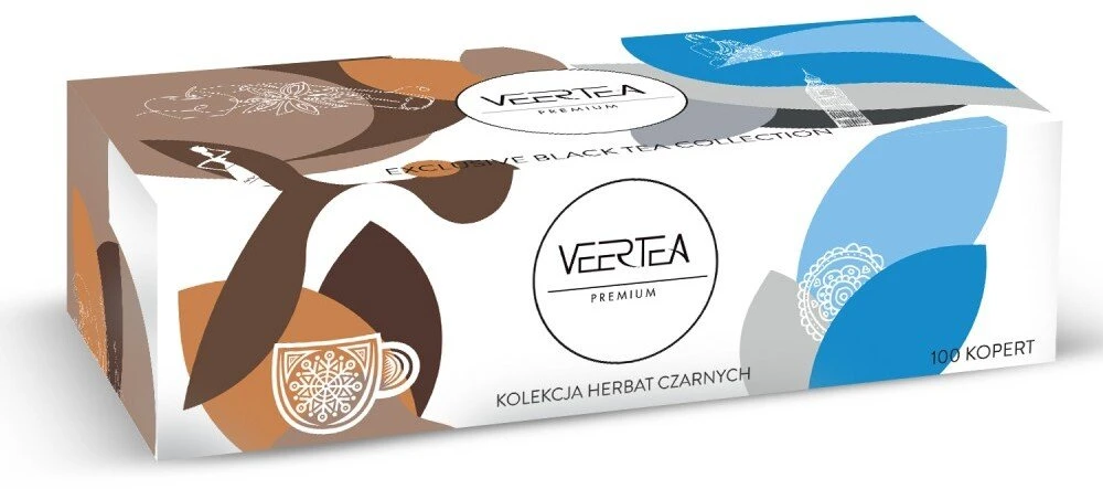 Veertea Premium juodosios arbatos pakuotė